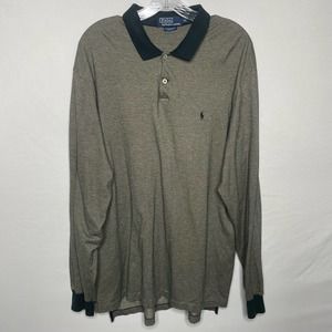 Polo By Ralph Lauren 100% Pima Cotton Long Sleeve Size XL